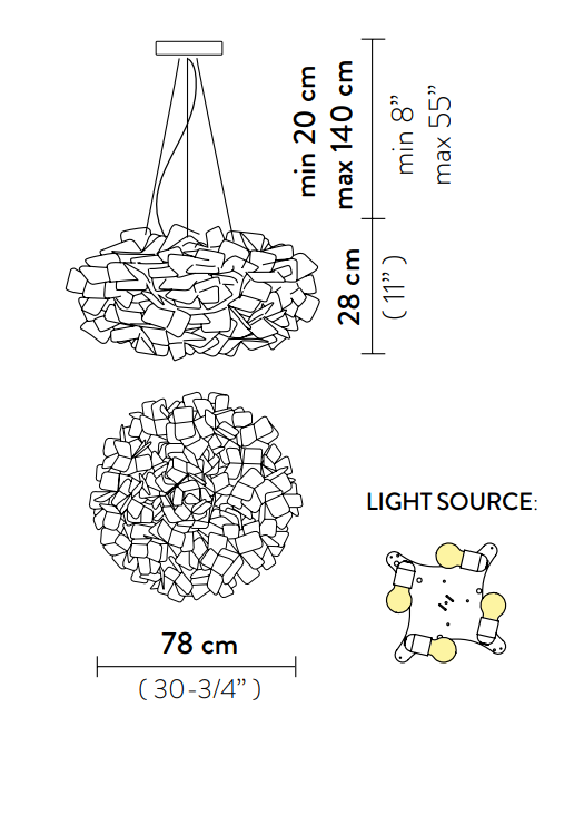 CLIZIA PIXEL SUSPENSION