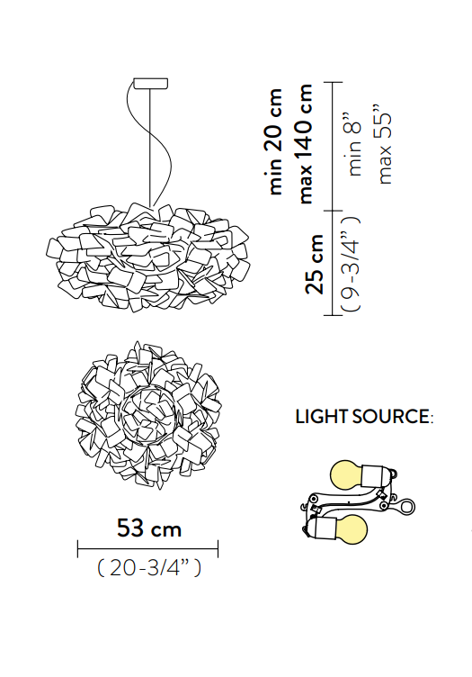 CLIZIA PIXEL SUSPENSION